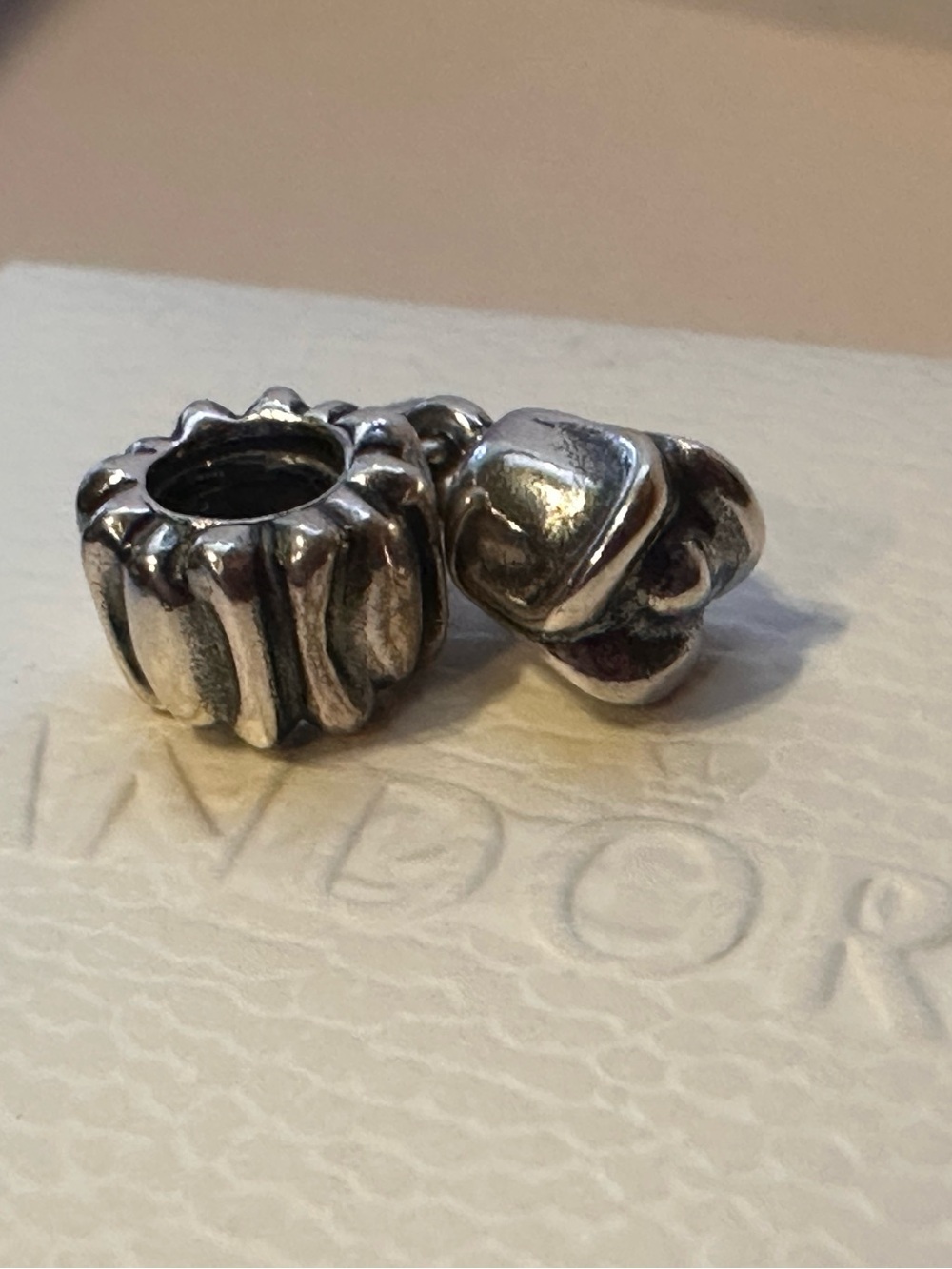 RETIRED Pandora sterling silver tulip flower dangle charm 790230 ALE 925